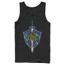 Men's Nintendo Legend of Zelda Hidden Pattern Tank Top