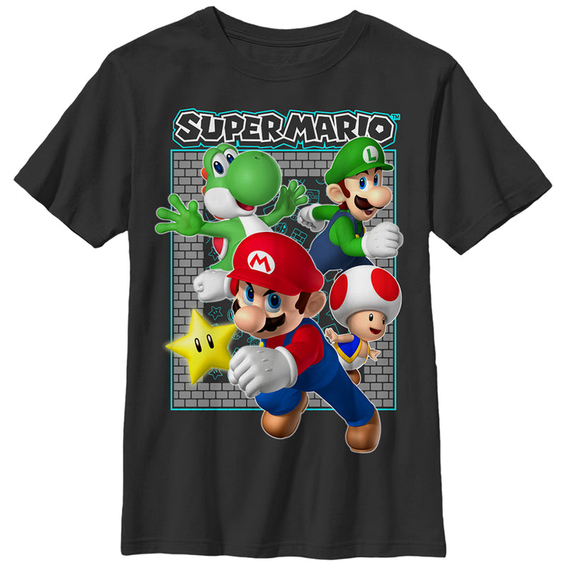 Boy's Nintendo Super Mario Brick T-Shirt
