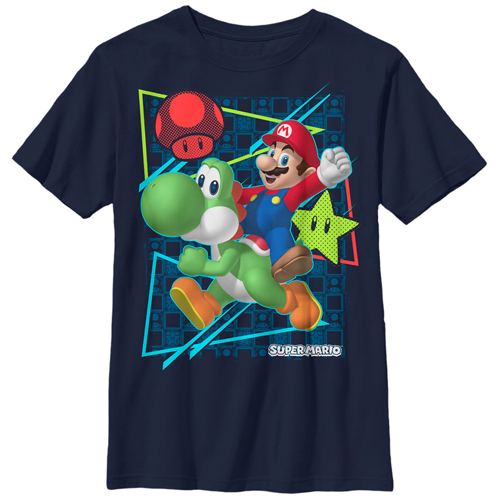 Boy's Nintendo Mario Yoshi Adventure T-Shirt – Fifth Sun