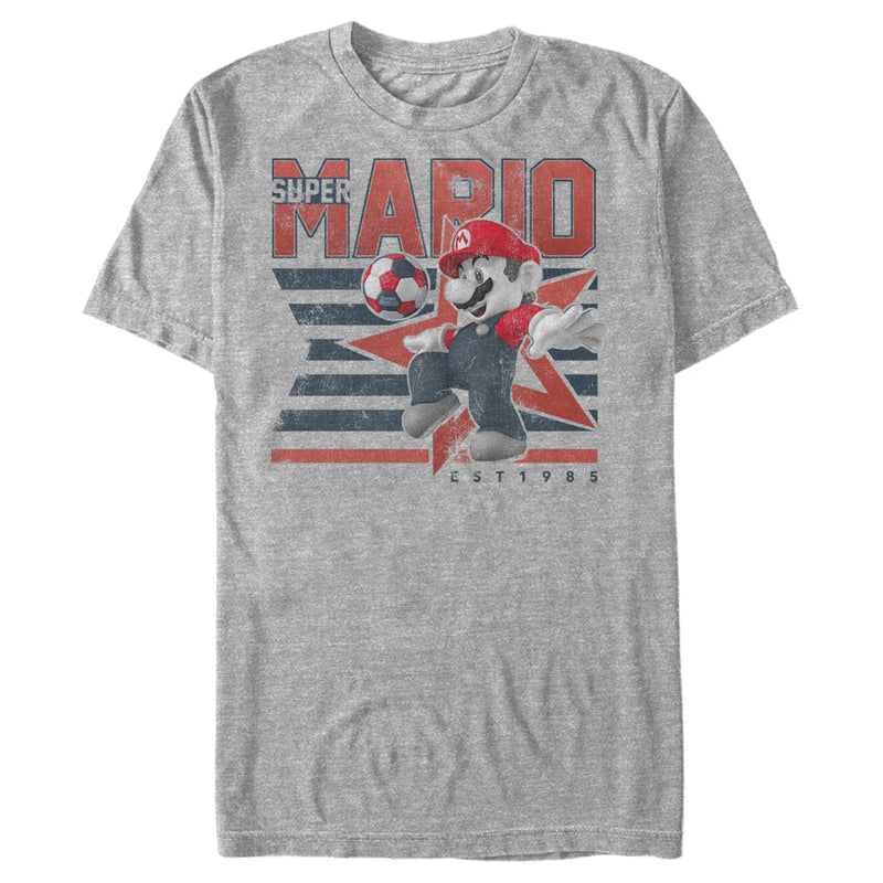 Men's Nintendo Super Mario Soccer 1985 T-Shirt