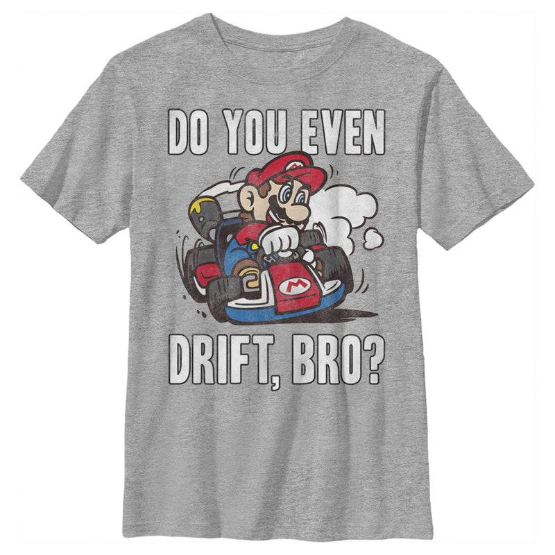 Boy's Nintendo Mario Do You Even Drift T-Shirt