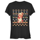 Junior's Nintendo Ugly Christmas Super Mario Pixel T-Shirt