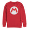 Men's Nintendo Mario Circle Icon Sweatshirt