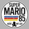 Men's Nintendo Super Mario Retro Rainbow Ring Pull Over Hoodie