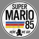 Boy's Nintendo Super Mario Retro Rainbow Ring Performance Tee