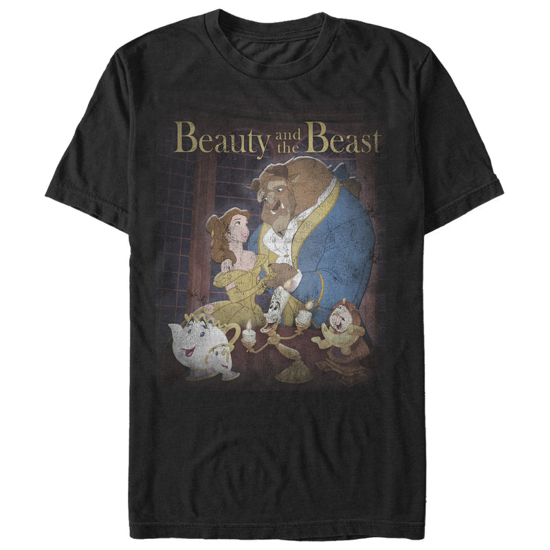 Men's Beauty and the Beast Movie Poster T-Shirt