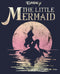 Junior's The Little Mermaid Ariel Sunset Cowl Neck Sweatshirt