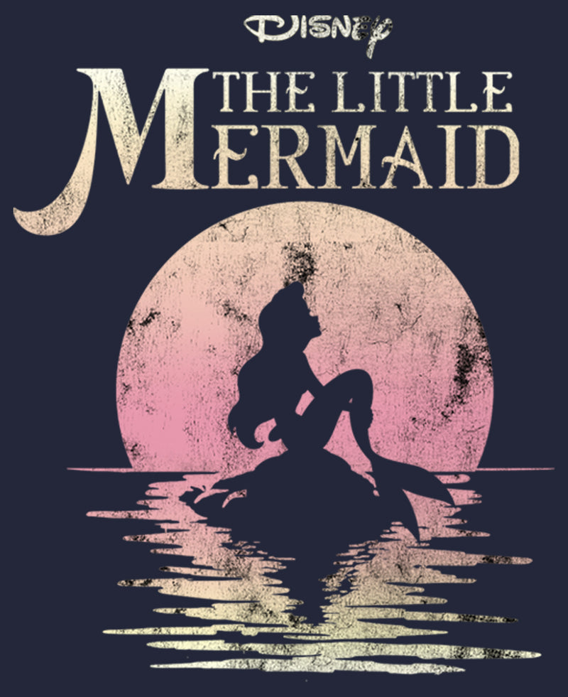 Junior's The Little Mermaid Ariel Sunset Cowl Neck Sweatshirt