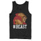 Men's Beauty and the Beast #Beast Tank Top