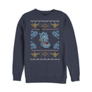 Men's Aladdin Ugly Christmas Genie Pattern Sweatshirt