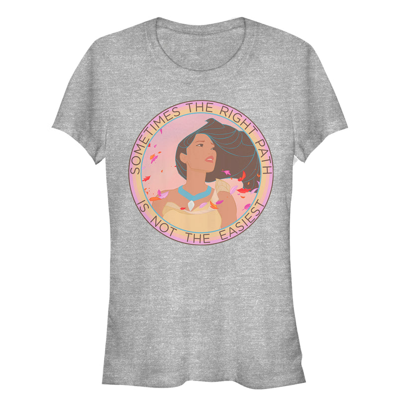 Junior's Pocahontas Right Path T-Shirt