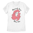 Women's The Little Mermaid Ariel Mermaids Have Fun T-Shirt