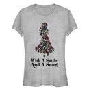 Junior's Snow White and the Seven Dwarfs With A Smile T-Shirt