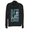 Junior's Cinderella Glass Slipper Cowl Neck Sweatshirt