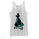 Women's Beauty and the Beast Belle Dream Big Floral Print Racerback Tank Top