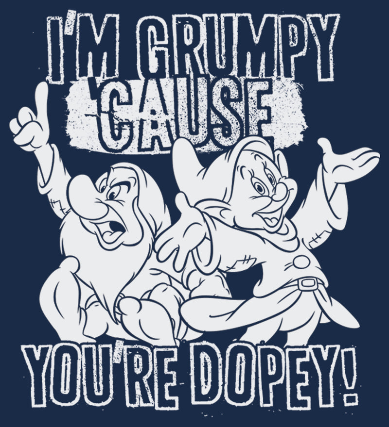 Men's Snow White and the Seven Dwarfs Grumpy & Dopey T-Shirt
