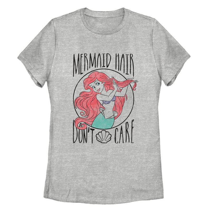 Women's The Little Mermaid Ariel Hair Don't Care T-Shirt