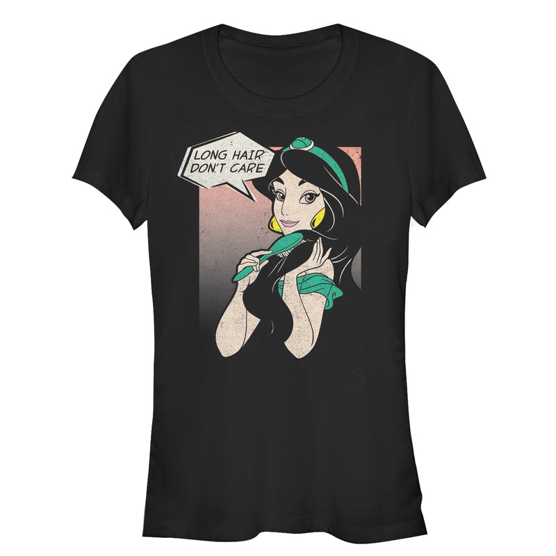 Junior's Aladdin Jasmine Long Hair T-Shirt