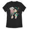 Women's Aladdin Jasmine Long Hair T-Shirt