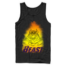Men's Beauty and the Beast Candle Glow Tank Top