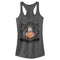 Junior's Snow White and the Seven Dwarfs Evil Queen Pumpkin Racerback Tank Top