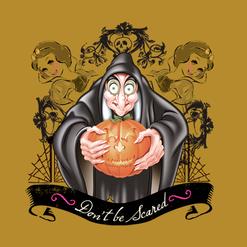 Junior's Snow White and the Seven Dwarfs Evil Queen Pumpkin Festival Muscle Tee