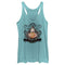 Women's Snow White and the Seven Dwarfs Evil Queen Pumpkin Racerback Tank Top