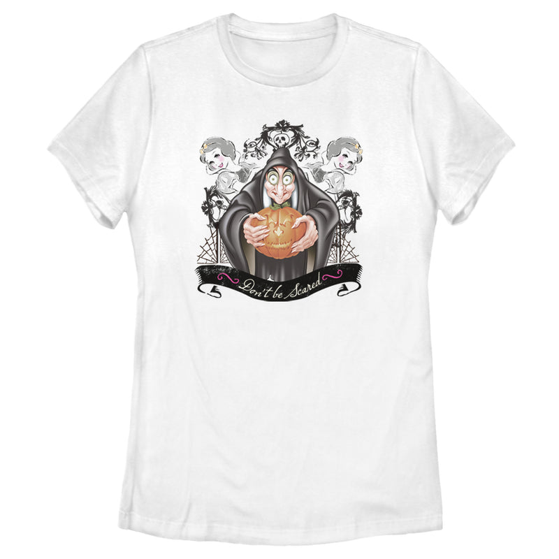 Women's Snow White and the Seven Dwarfs Evil Queen Pumpkin T-Shirt