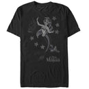 Men's The Little Mermaid Ariel Grayscale T-Shirt