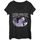Women's The Little Mermaid Ursula Haters Gonna Hate Scoop Neck