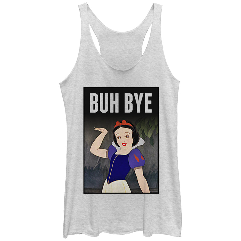 Women's Snow White and the Seven Dwarfs Bye Racerback Tank Top