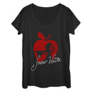Women's Snow White and the Seven Dwarfs Silhouette Scoop Neck