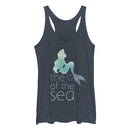 Women's The Little Mermaid Ariel Heart of Sea Racerback Tank Top