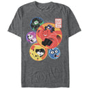 Men's Big Hero 6 Superhero Team Circles T-Shirt
