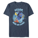 Men's Finding Dory Ocean Here We Come T-Shirt