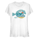 Junior's Finding Dory Fish Frame T-Shirt
