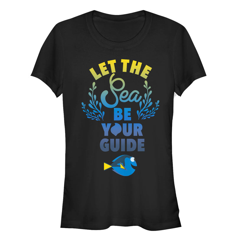 Junior's Finding Dory Let the Sea be Your Guide T-Shirt