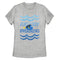 Women's Finding Dory Keep Swimming Waves T-Shirt