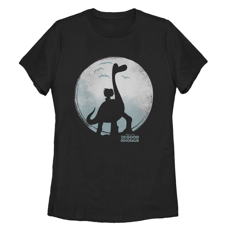 Women's The Good Dinosaur Arlo and Spot Moon T-Shirt