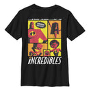 Boy's The Incredibles Starring Explosive Family Action T-Shirt