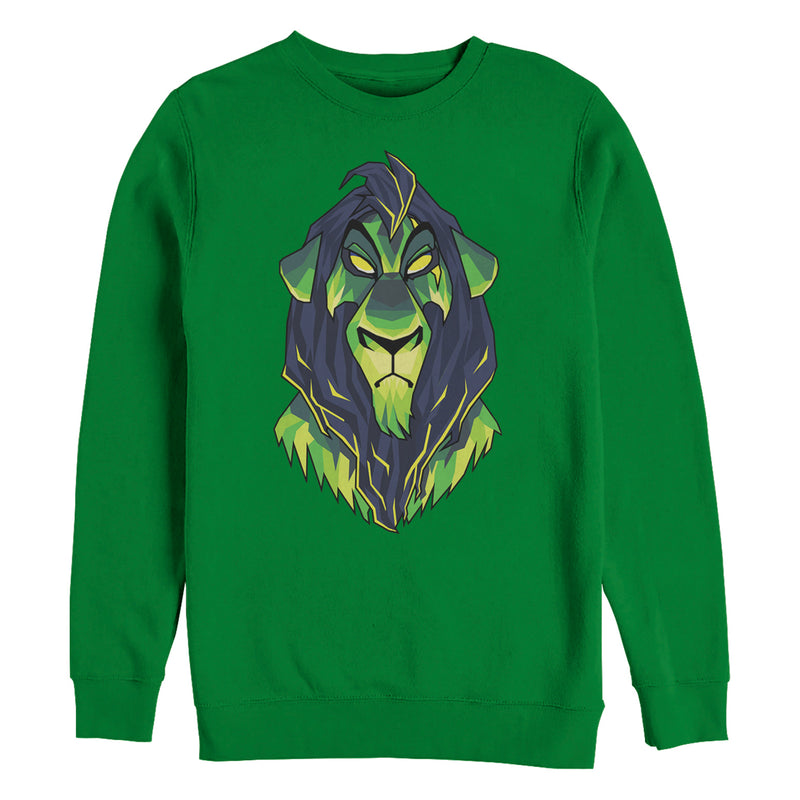 Men's Lion King Scary Geometric Scar Sweatshirt