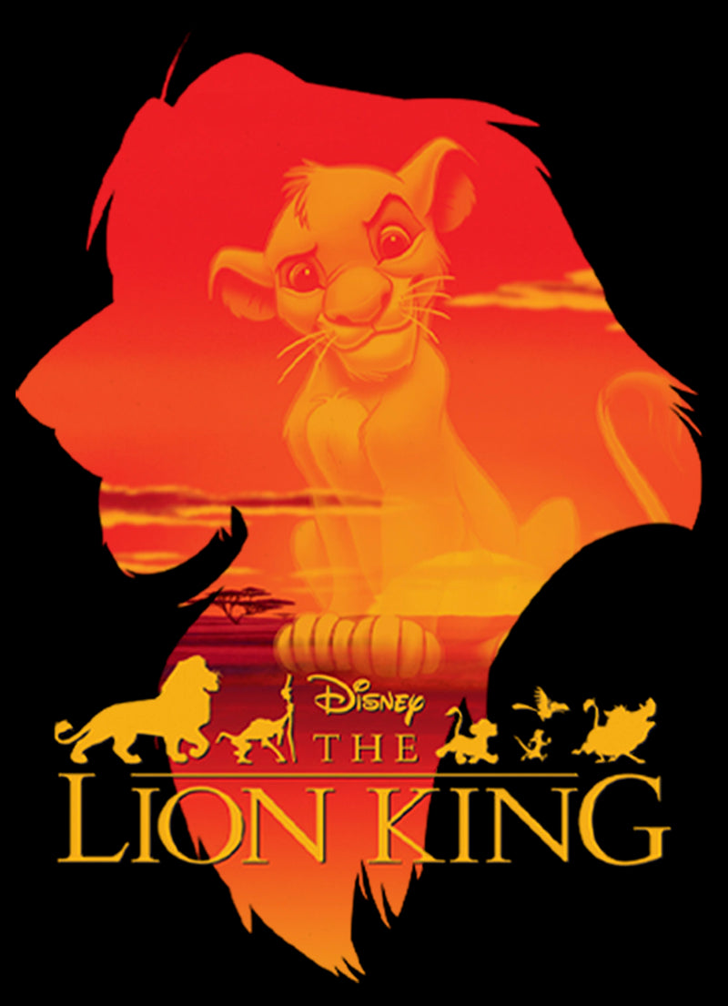 Boy's Lion King Simba Profile T-Shirt