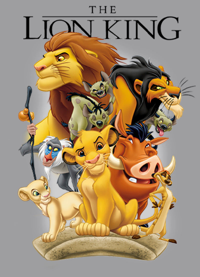Boy's Lion King Pride Land Characters Pull Over Hoodie