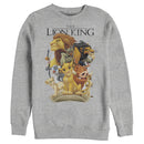 Men's Lion King Pride Land Characters Sweatshirt