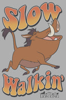 Boy's Lion King Pumbaa Slow Walkin' T-Shirt