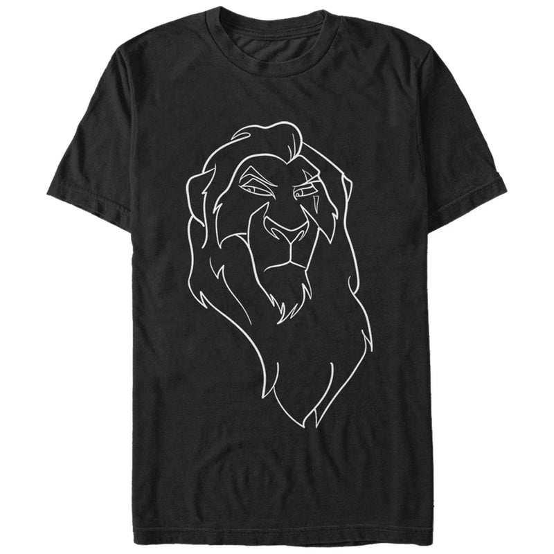 Men's Lion King Scar Sketch T-Shirt