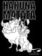 Boy's Lion King Hakuna Matata Friends Pull Over Hoodie