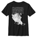 Boy's Lion King Hakuna Matata Friends T-Shirt