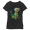 Girl's Lion King Simba Silhouette Pride Rock T-Shirt