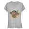 Junior's Moana & Maui Circle T-Shirt